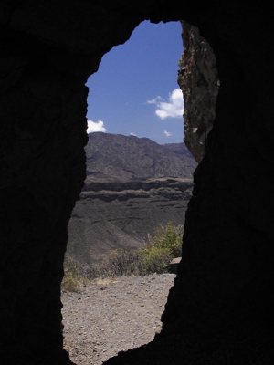 Fenster im Felsen